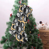 Billiard Ball Pattern Print Design 04 Christmas Stocking