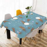 Sea otters pattern Tablecloth