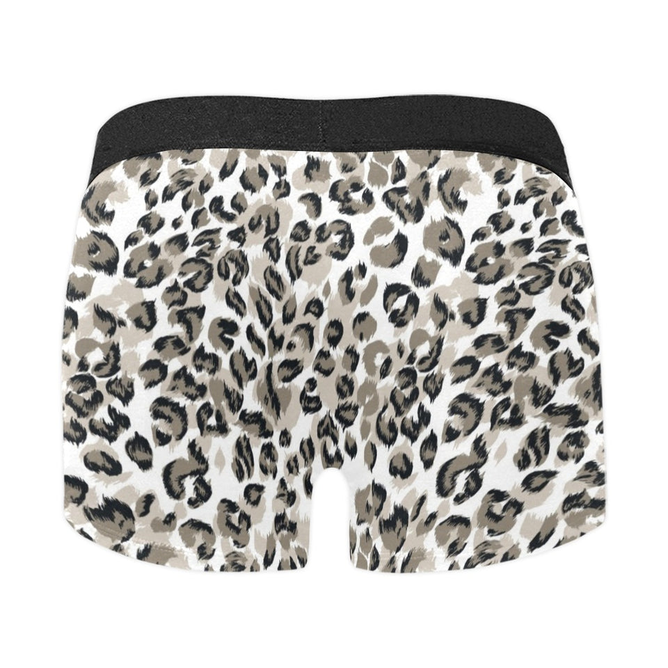 Leopard skin print pattern Men's All Over Print Boxer Briefs Men's Underwear