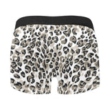 Leopard skin print pattern Men's All Over Print Boxer Briefs Men's Underwear