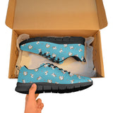 Jack Russel Pattern Print Design 03 Women's Sneaker Shoes