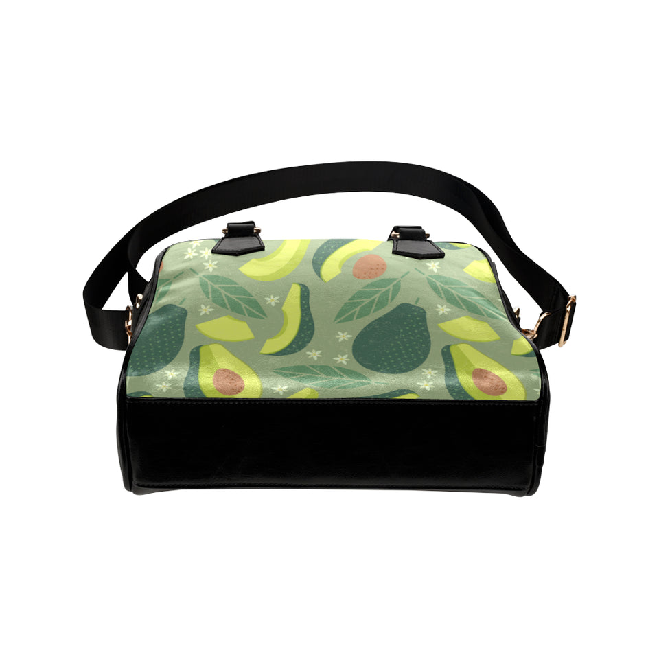 Avocado pattern Shoulder Handbag