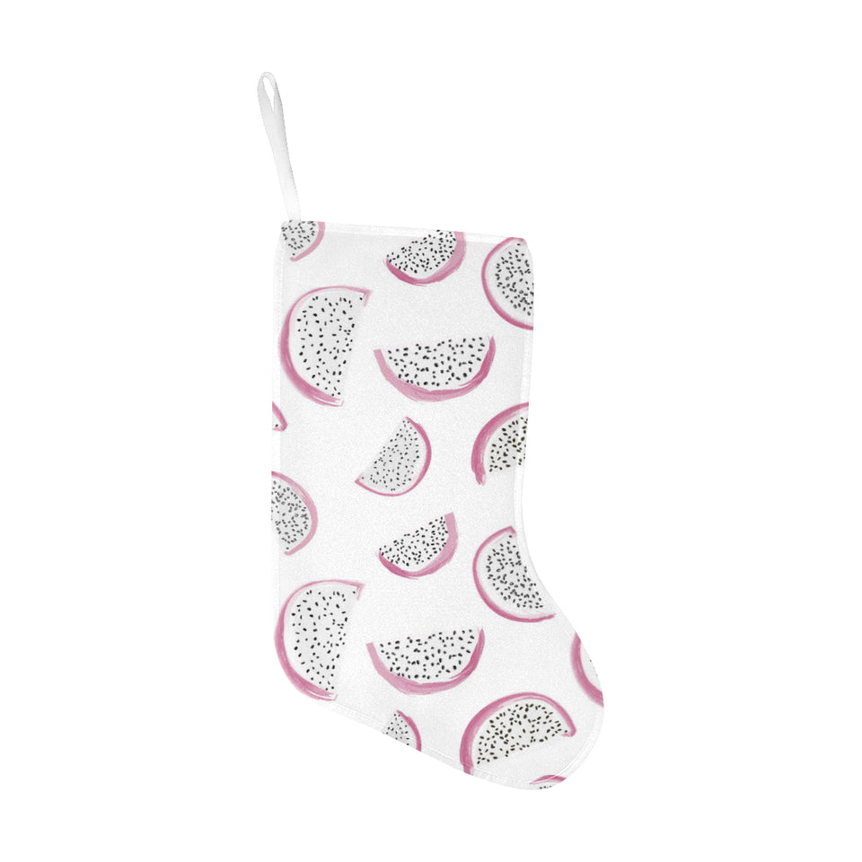 dragon fruit pattern Christmas Stocking