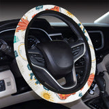 Cute Crocodile Pattern Car Steering Wheel Cover