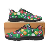 Billiard Ball Pattern Print Design 02 Men's Breathable Sneakers ( Model 055)