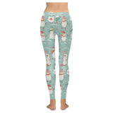 Cute snowman pattern Women's Legging Fulfilled In US
