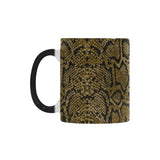 Snake skin pattern Morphing Mug Heat Changing Mug