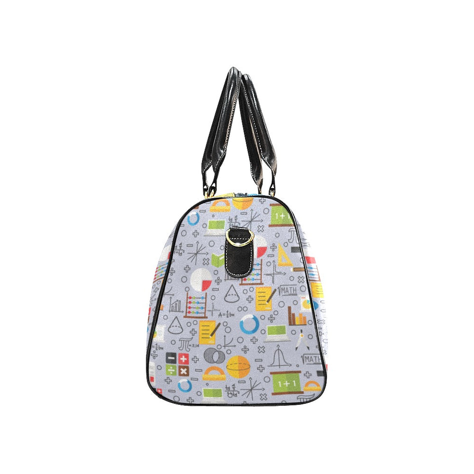 Math Pattern Print Design 04 Travel Bag