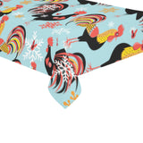 Rooster chicken cock snowfalke Tablecloth