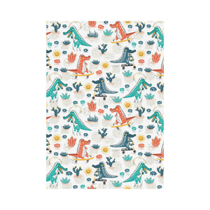 Cute Crocodile Pattern House Flag Garden Flag