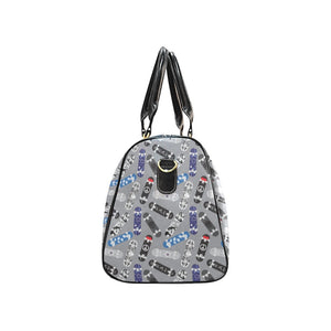 Skate Board Pattern Print Design 03 Travel Bag