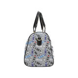 Skate Board Pattern Print Design 03 Travel Bag