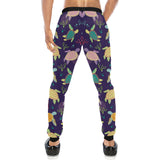 Colorful sea turtle pattern Unisex Casual Sweatpants