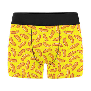 Sausage Pattern Print Design 01 Men's All Over Print Boxer Briefs Men's Underwear