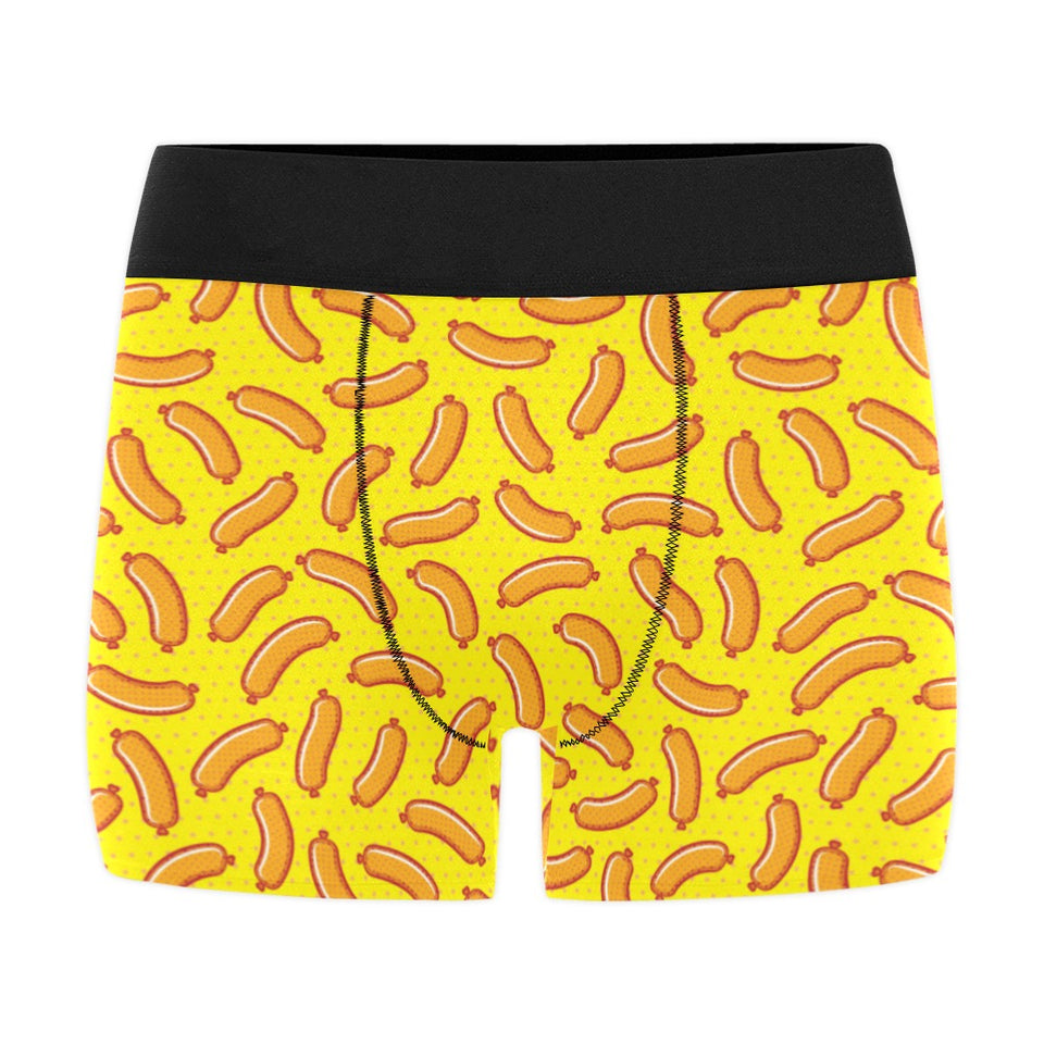 Sausage Pattern Print Design 01 Men's All Over Print Boxer Briefs Men's Underwear