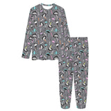 Ostrich Pattern Print Design 01 Women's All Over Print Pajama Set