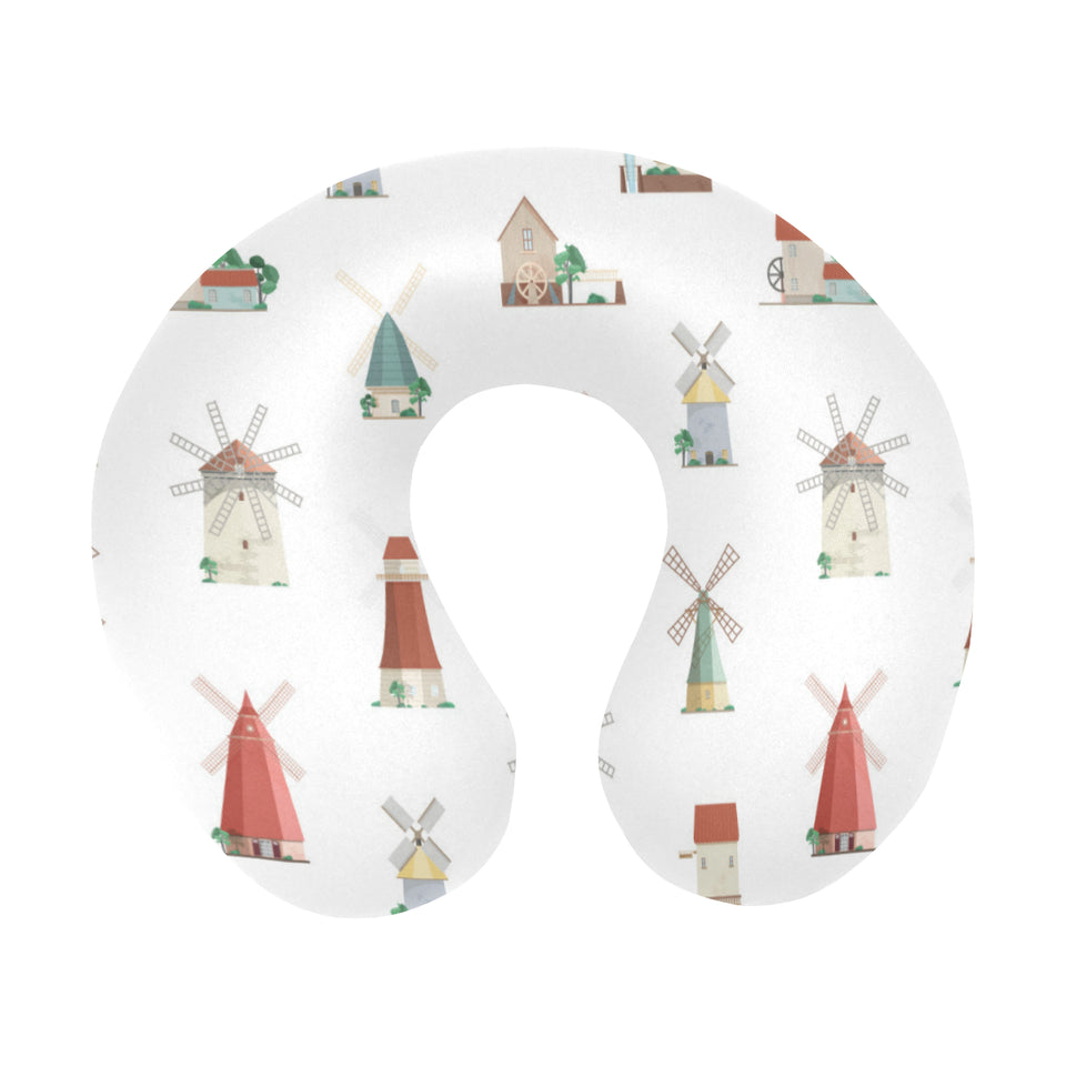 windmill design pattern U-Shaped Travel Neck Pillow