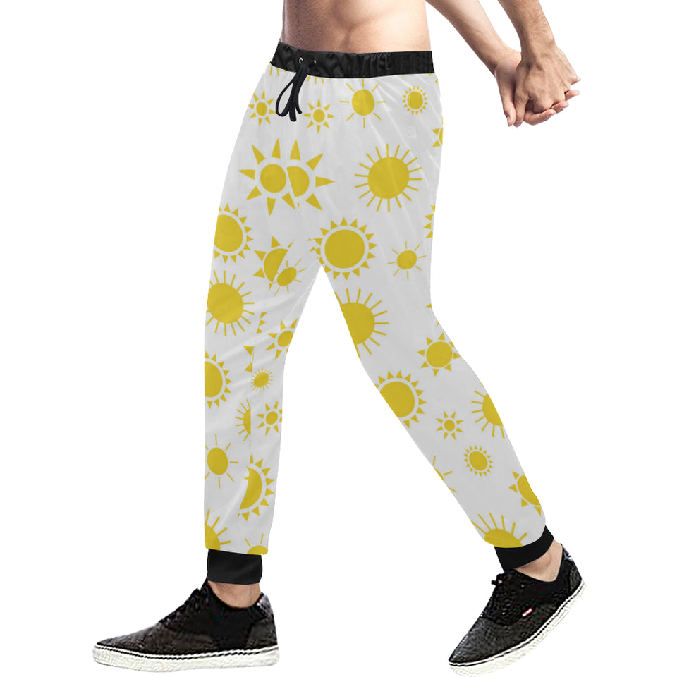 Sun pattern Unisex Casual Sweatpants