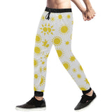 Sun pattern Unisex Casual Sweatpants