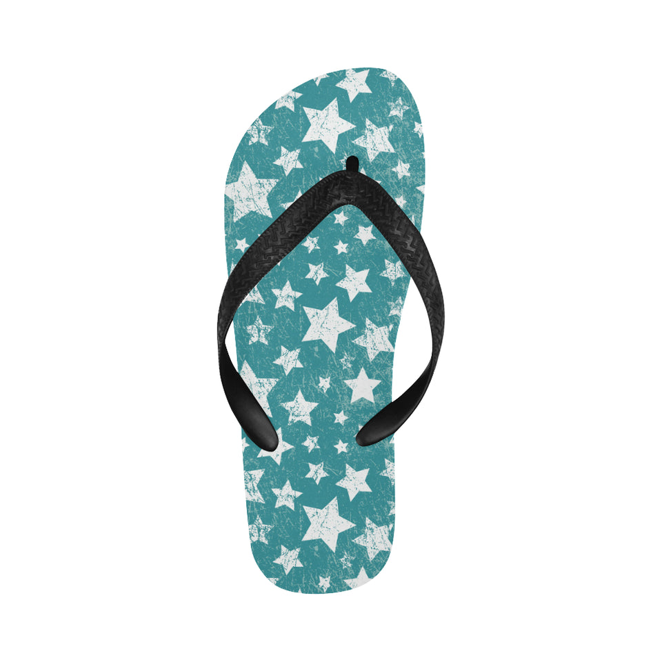 Vintage star pattern Unisex Flip Flops