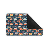Camper Van Pattern Print Design 05 Doormat