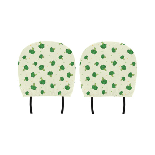 Broccoli pattern Car Headrest Cover