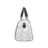 Bull Terrier Pattern Print Design 01 Travel Bag