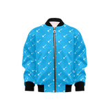 Darts Pattern Print Design 05 Kids' Boys' Girls' Bomber Jacket