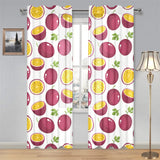Passion fruit design pattern Gauze Curtain