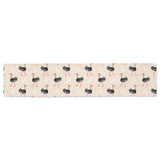 Ostrich Pattern Print Design 05 Table Runner