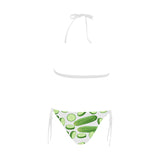 cucumber whole slices pattern Sexy Bikinis Two-Piece Swimsuits