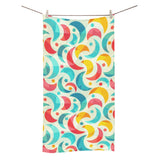 Colorful moon pattern Bath Towel