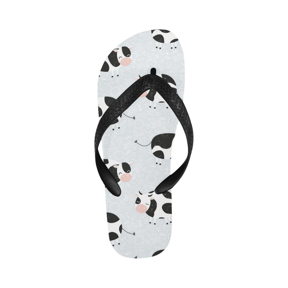Cute cows pattern Unisex Flip Flops