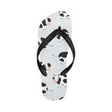 Cute cows pattern Unisex Flip Flops