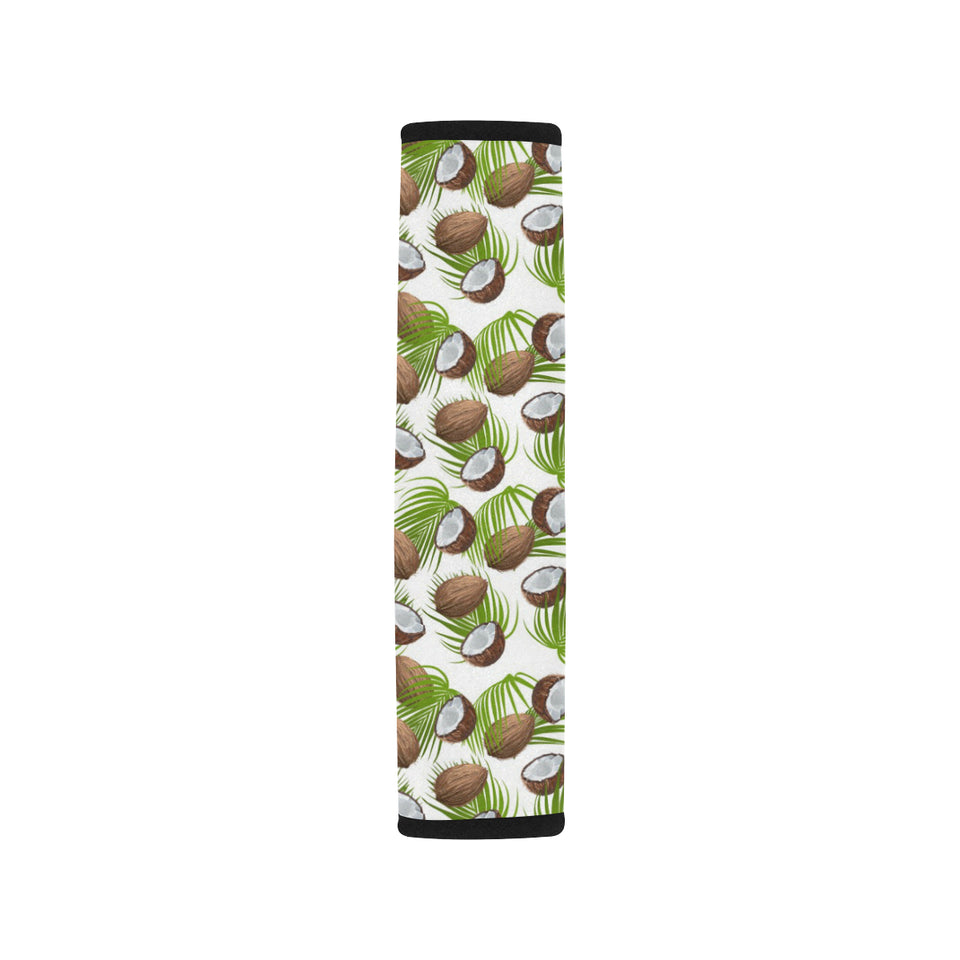 Coconut Pattern Print Design 04 Car Seat Belt Cover