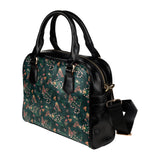 Snake forest pattern Shoulder Handbag