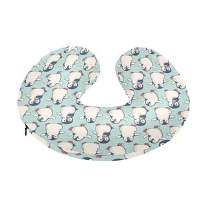 Cute Penguin pattern U-Shaped Travel Neck Pillow