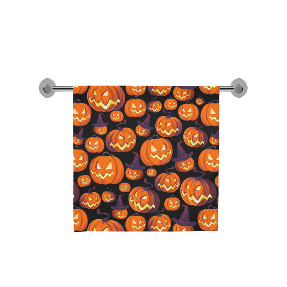 Halloween Pumpkin pattern Bath Towel