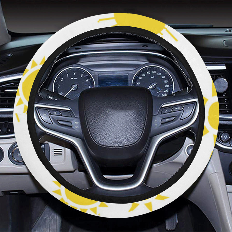 Sun pattern Car Steering Wheel Cover