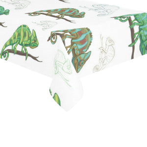 Chameleon lizard pattern Tablecloth