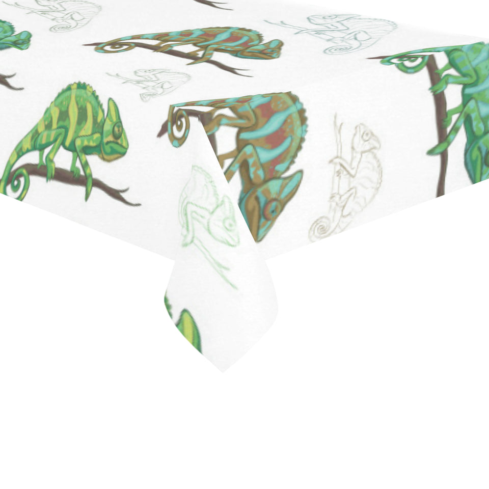 Chameleon lizard pattern Tablecloth