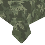 Digital Green camouflage pattern Tablecloth