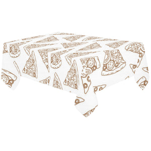 Hand drawn pizza pattern Tablecloth