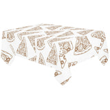 Hand drawn pizza pattern Tablecloth