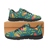 French fries red paper box pattern Men's Sneaker Shoes