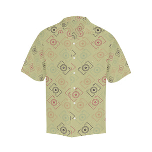 Camera Pattern Print Design 01 Men's All Over Print Hawaiian Shirt (Model T58)