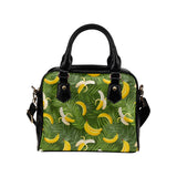 Banana Palm Leaves pattern Shoulder Handbag