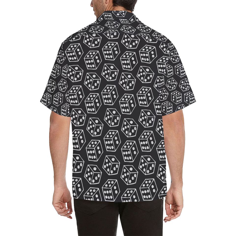 Dice Pattern Print Design 01 Men's All Over Print Hawaiian Shirt (Model T58)