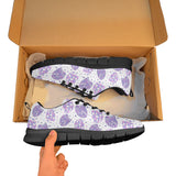 Hedgehog Pattern Print Design 05 Women's Sneaker Shoes