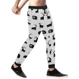 Goat ram pattern Unisex Casual Sweatpants